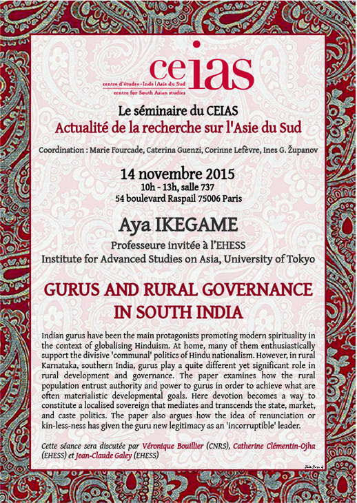 Gurus and Rural Governance in South India